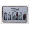 Image 1 : NEW 8" X 12" METAL WALL ART "COCA COLA"