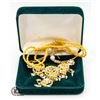 ADJUSTABLE GOLD ROPE NECKLACE WITH