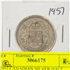 Image 1 : 1957 CANADIAN SILVER HALF DOLLAR
