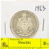 Image 1 : 1963 CANADIAN SILVER HALF DOLLAR