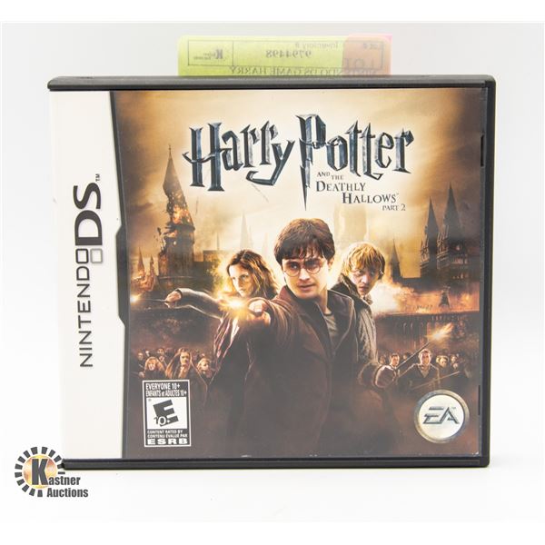 NINTENDO DS GAME HARRY POTTER AND THE DEATHLY