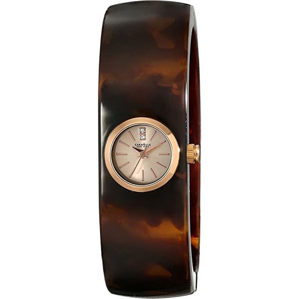 NEW CARAVELLE NEW YORK BROWN BANGLE STYLE