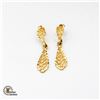 GOLD EARRINGS (1 PAIR)