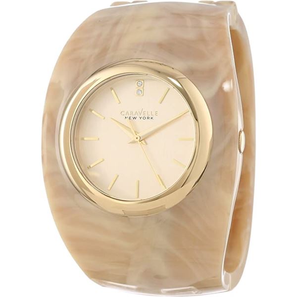 BRAND NEW CARAVELLE NEW YORK LADIES BANGLE WATCH