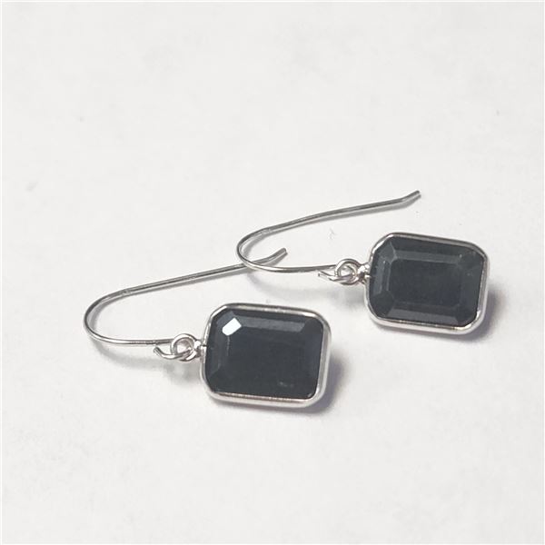 BZ1341-7 14K BLUE SAPPHIRE EARRINGS