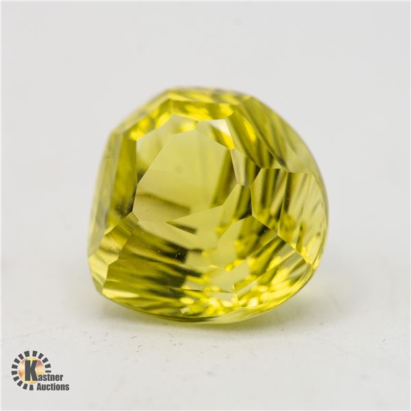 36.16 CT NATURAL LEMON QUARTZ PRASIOLITE GEMSTONE