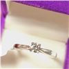 Image 1 : BZ1521-118 14K DIAMOND(0.18CT) RING
