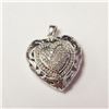 BZ1521-130 SILVER DIAMOND PENDANT