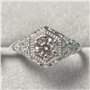 BZ1341-15 14K LAB GROWN DIAMOND RING