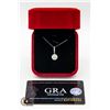 GRA CERTIFIED 1 CT VVS F ROUND BRILLIANT