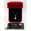 Image 1 : GRA CERTIFIED 1 CT MOISSANITE PENDANT