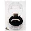 Image 1 : SZ 7.5 RING W/MULTIPLE CLEAR STONES STAMPED 925