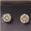 Image 1 : BZ1521-104 10K CZ 6.5MM EARRINGS