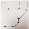 Image 1 : BZ1521-112 SILVER 16" NECKLACE