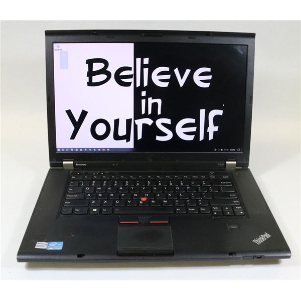 BUSINESS CLASS LENOVO W-SERIES iNTEL i7/20 GB RAM