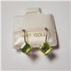 BZ1521-117 14K PERIDOT EARRINGS