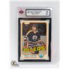 OPC 1981-82 PAUL COFFEY ROOKIE CARD GRADED