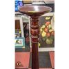 Image 2 : CLAW-FOOT STAND (ANTIQUE) H-52"