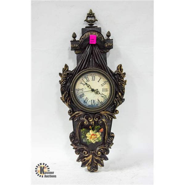 ORNATE WALL CLOCK