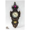 Image 1 : ORNATE WALL CLOCK