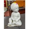 Image 1 : VINTAGE CEMENT GARDEN CHILD HEAVY - HAS CHIPS