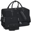 Image 1 : NEW IBFUN BLACK WEEKENDER BAG WITH 2 TRAVEL BAGS