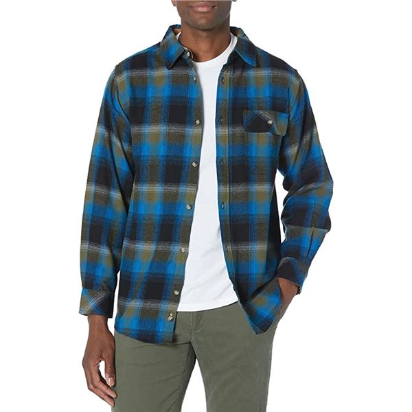 NEW SIZE L LEGENDARY WHITETAIL BUCK CAMP FLANNEL