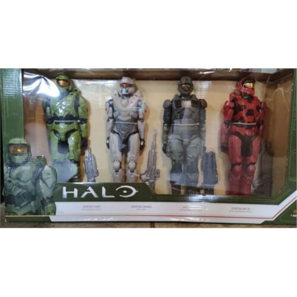 NEW HALO 8PCS FOUR FIGURE EXCLUSIVE SET