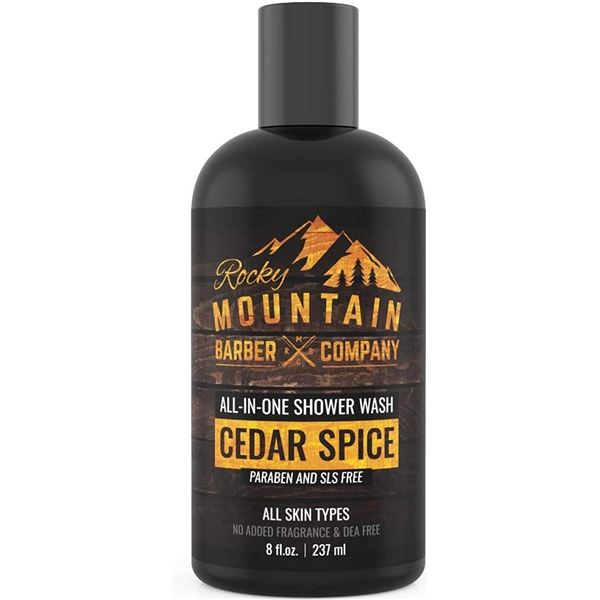 NEW ROCKY MOUNTAIN ALL-IN-ONE SHOWER WASH - CEDAR