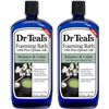 Image 1 : NEW SET OF 2 BOTTLES OF DR TEALS FOAMNING BATH