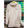 COLUMBIA OFF WHITE TURTLE NECK STYLE FLEECE JACKET