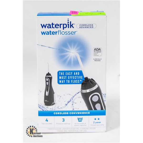 NEW REPACK WATERPIK CORDLESS ADVANCED WATER