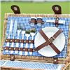 Image 2 : NEW UNPACKED RURALIT WICKER PICNIC BASKET SET