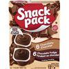 Image 1 : 12 PUDDING SNACK PACKS - 6 CHOCOLATE, 6 CHOCOLATE