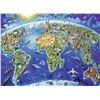 Image 1 : NEW RAVENSBURGER WORLD LANDMARKS MAP PUZZLE