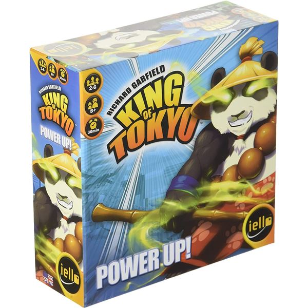 NEW KING OF TOKYO POWER UP BOARD GAME BY