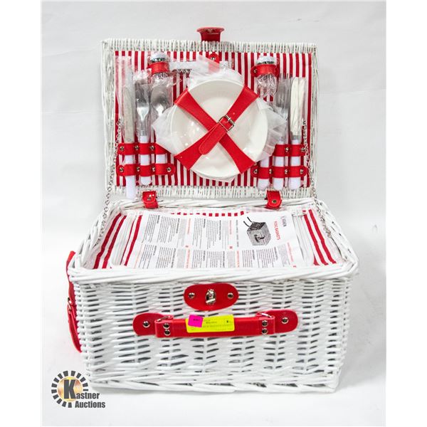 NEW KRAMOW PICNIC BASKET SET