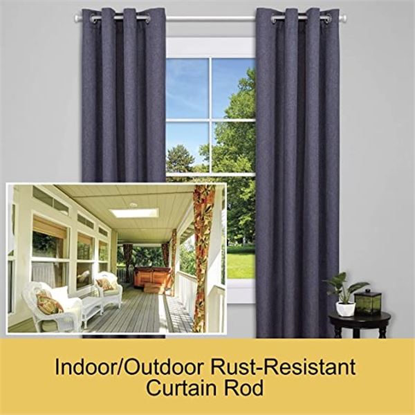 NEW KENNEY 1 INCH TROPEZ OUTDOOR / INDOOR CURTAIN