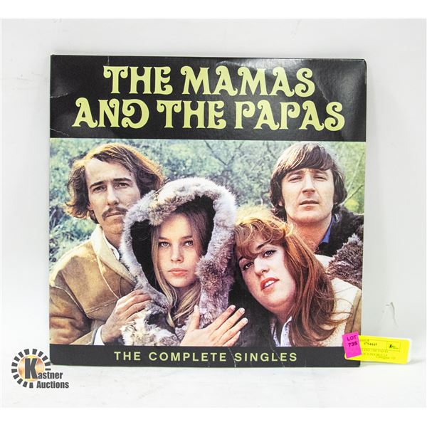 THE MAMAS AND THE PAPAS RERELEASE OF A DOUBLE LP