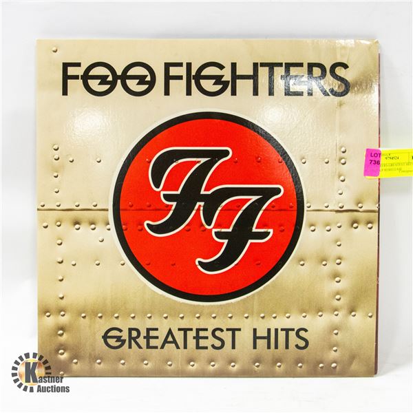 FOOFIGHTERS GREATEST HITS LP - DOUBLE LP RERELEASE