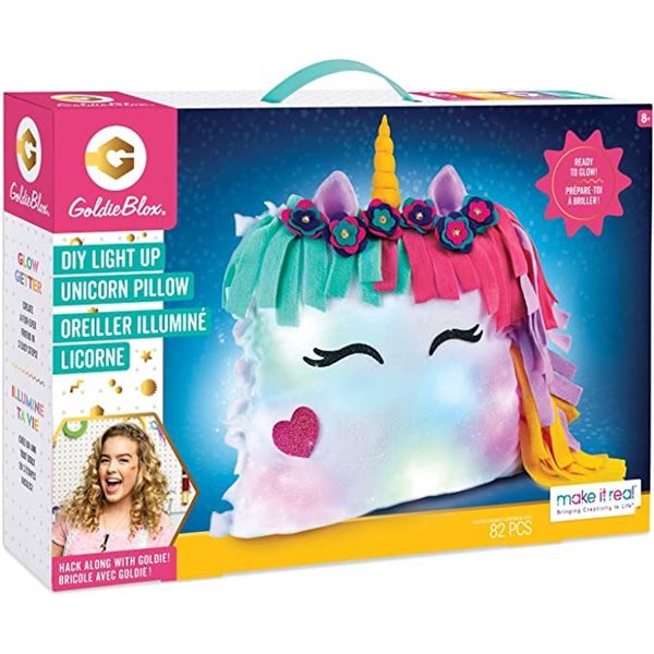 NEW DIY LIGHT UP UNICORN PILLOW KIT