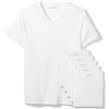 Image 1 : NEW 6 PACK OF AMAZON ESSENTIALS SIZE M V-NECK