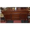 Image 1 : SOLID WOOD SIDE BOARD 4' X 16" X 32"