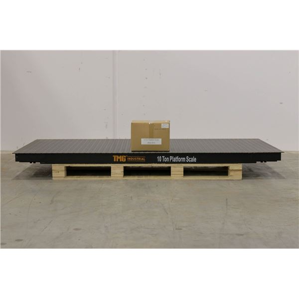 NEW 10 TON HIGH-CAPACITY FLOOR SCALE WITH DIGITAL