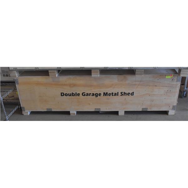 NEW INDUSTRIAL DOUBLE METAL GARAGE 21" X 19"