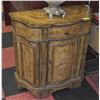 Image 1 : CURVED FRONT LIQUOR CABINET 34" X 15" X 34"