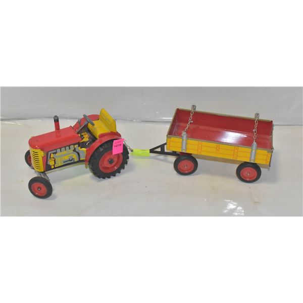 ZETOR TIN TRACTOR & TRAILER