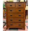 Image 1 : 6 DRAWER TALL CHEST OF DRAWERS