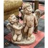 Image 1 : CEMENT HEAVY 2FT GARDEN ANGEL KIDS