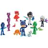 Image 2 : NEW PJ MASKS DELUXE FIGURE SET 16 PIECES